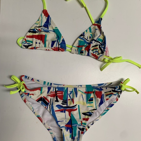 Milly Minis Sailboat Print Bikini and Cover - Picture 5 of 16